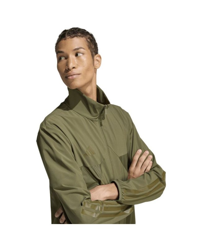 Chaqueta adidas Tiro Tch Tt Hombre Oliva Strata...