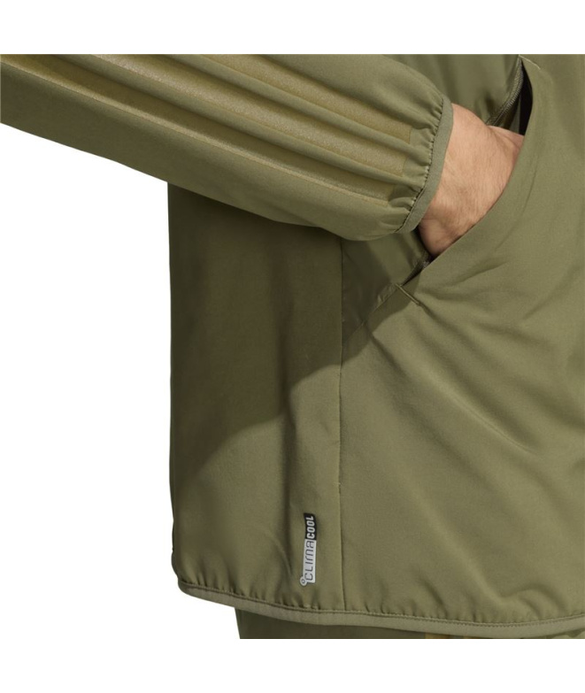 Chaqueta adidas Tiro Tch Tt Hombre Oliva Strata...