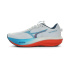 Chaussures Running Mizuno Wave Rider 30 Homme , blanc/bleu/orange