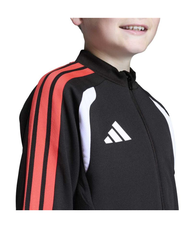 Veste Football Enfant adidas Tiro26C Tr Noir/Rouge