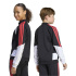 Casaco Futebol Infantil adidas Tiro26C Tr preta/vermelha