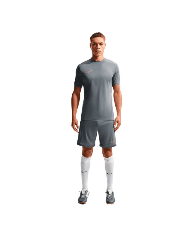 Camiseta Futebol Homem Nike DF ACD25 SS BR cinza