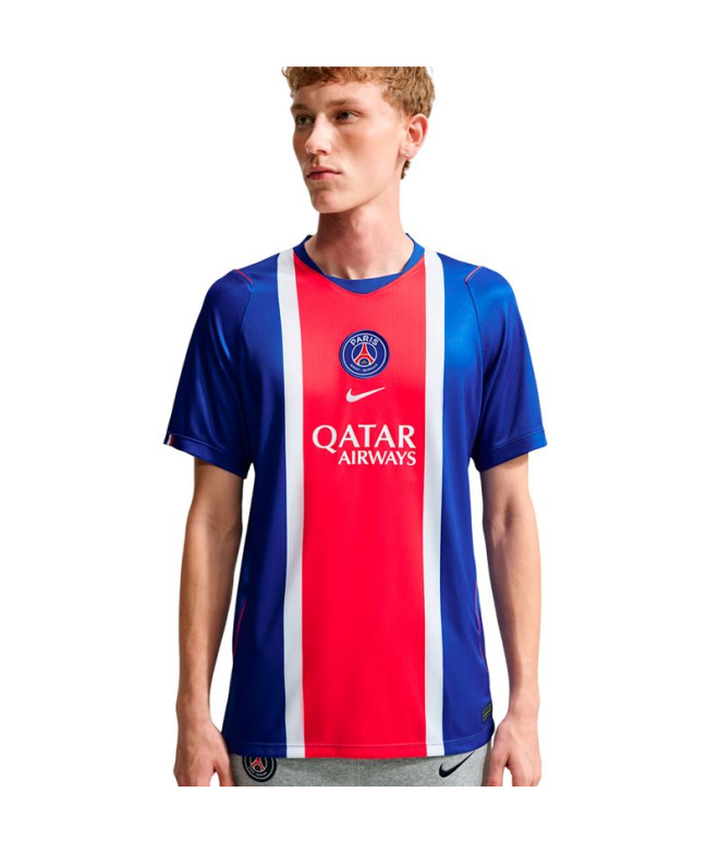 Camiseta Futebol Homem Nike PSG DF SS Stad Hm azul