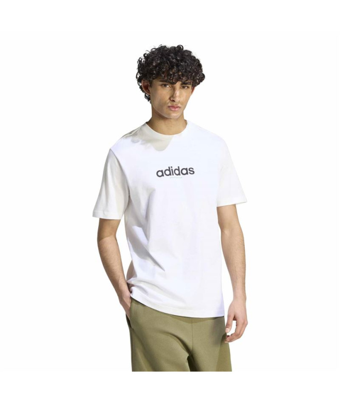 T-shirt blanc adidas M Mos Ftb