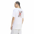 Camiseta masculina adidas , modelo Nov Card T, branca