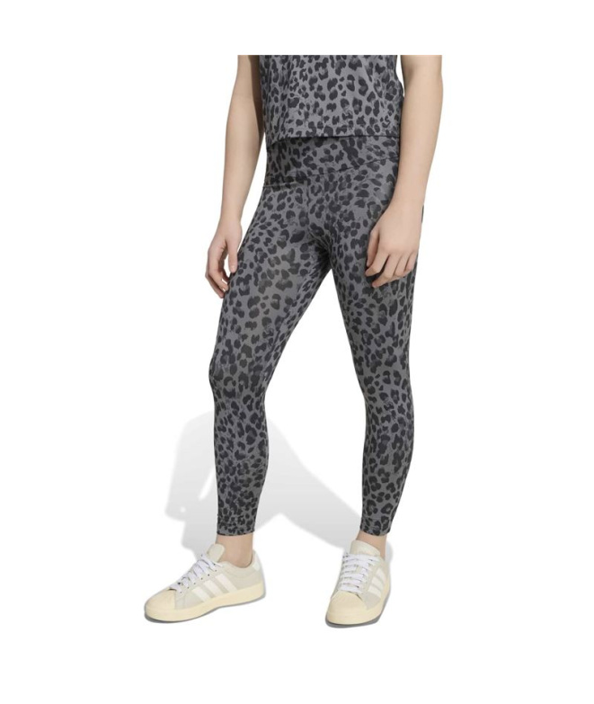 Mallas de Fitness adidas Jg An Aop Leg Gris