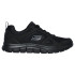 Zapatillas Skechers Track- Scloric Hombre Black Leather/Mesh/Pu/Trim