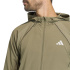 Casaco Fitness Homem adidas Tech App Verde Oliva
