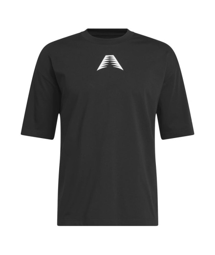 Camiseta de Baloncesto adidas Anted Bt2 Hombre Negro/Blanco