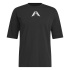 Camiseta Basquetebol Homem adidas Anted BT2, preta/branca