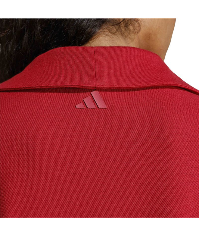 Polo Femme adidas Maract/Blanc