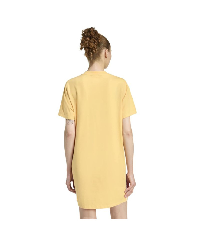 Robe adidas 3 bandes Femme coloris Mase/Blanc