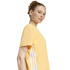 Robe adidas 3 bandes Femme coloris Mase/Blanc