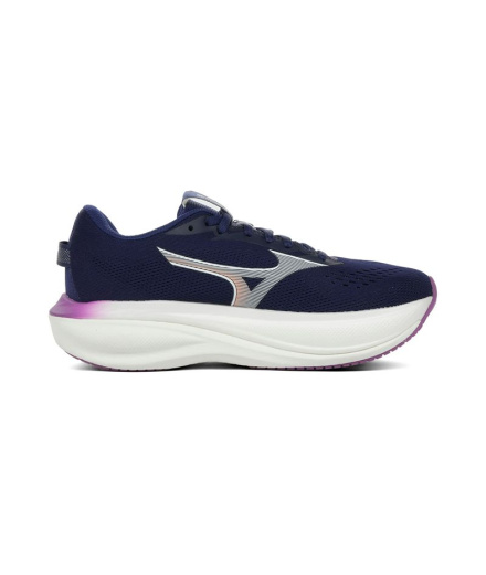 Sapatilhas Running Homem Mizuno Wave Rider 30, azul/cinza