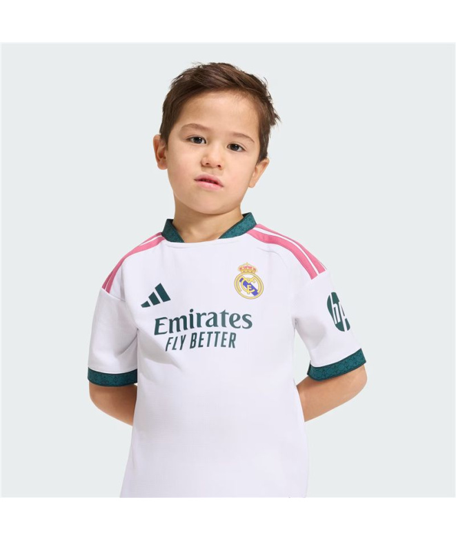 Mini Conjunto Futebol branco do Real Madrid H...