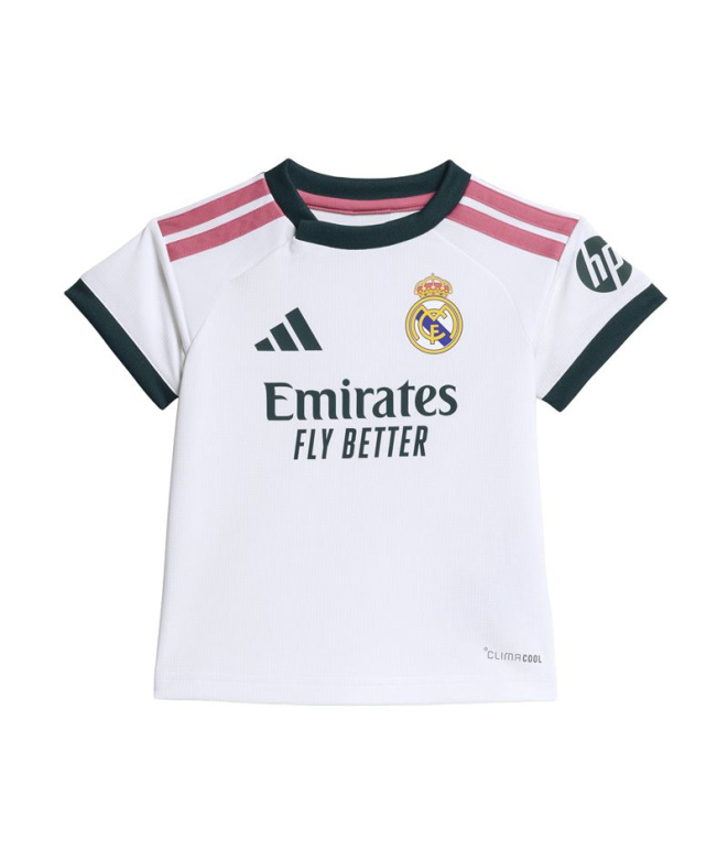Ensemble Football blanc pour bébé adidas Real...