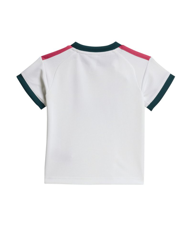 Conjunto Futebol adidas Real Madrid H Baby Branco