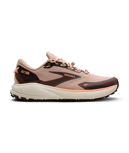 Sapatilhas Trail Mulher Brooks Divide 6 rosa