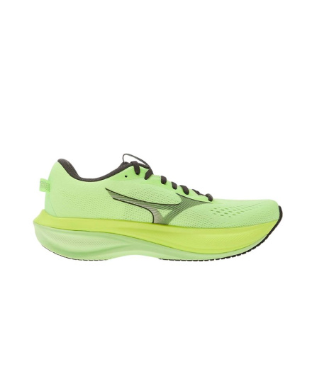 Zapatillas de Running Mizuno Wave Rider 30 Hombre Lima/Negro