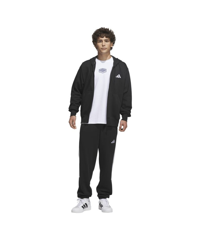Moletom adidas M Feelcozy Fz Preto