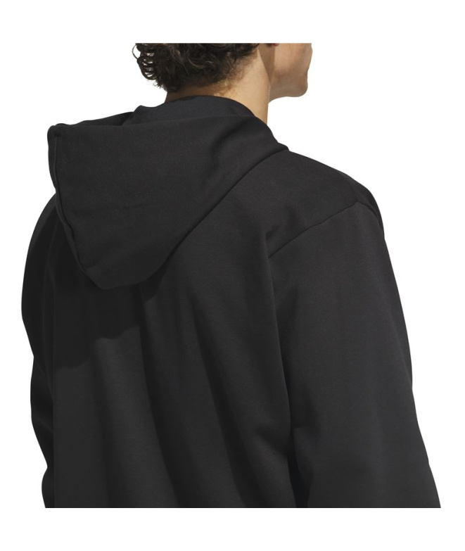 Sweat noir adidas M Feelcozy Fz