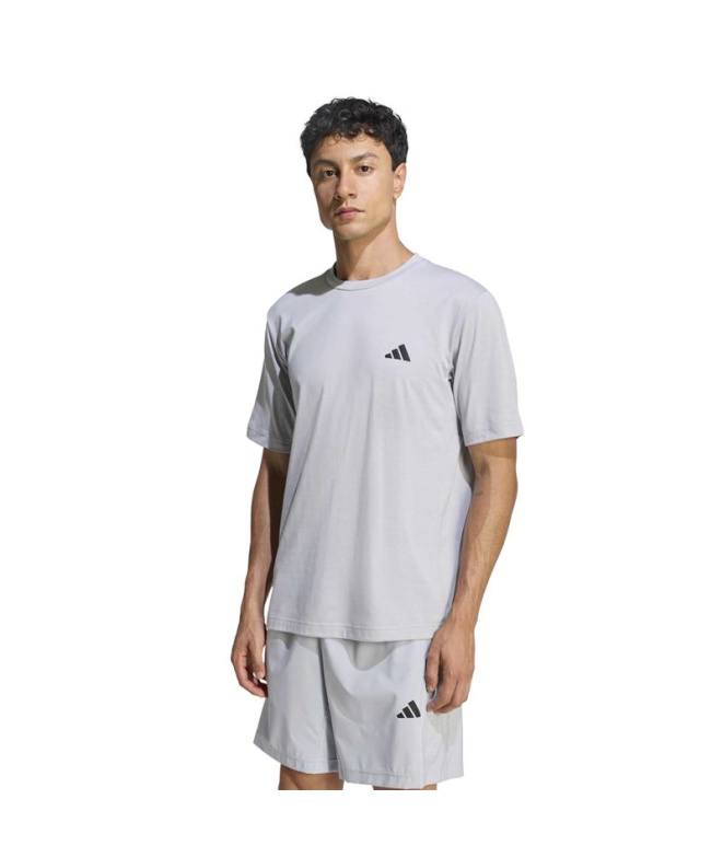 Camiseta adidas We Fr Homem Fitness Cinza