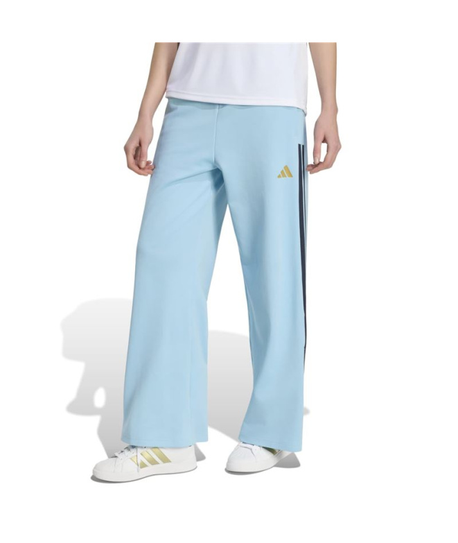 Pantalons bleu adidas pour Femme