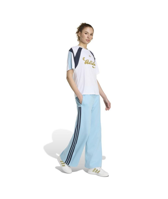Pantalons bleu adidas pour Femme