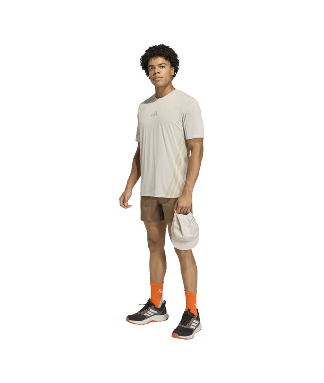 Camiseta adidas Xpr Homem bege Trail