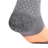 Meias Running adidas Runxboost Cinza Quatro / Cinza Seis / Laranja Brilhante