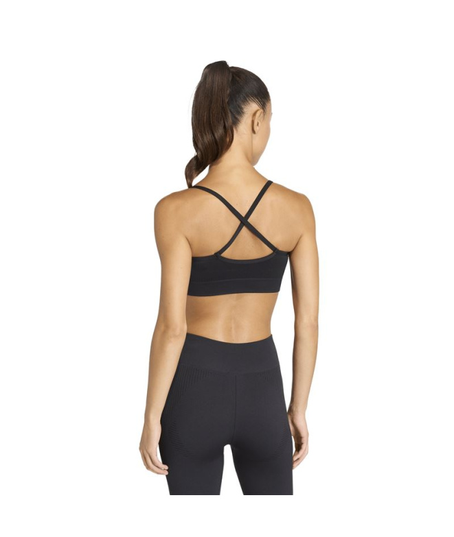 Sutiã esportivo Fitness Mulher adidas We Knt Ls Pd