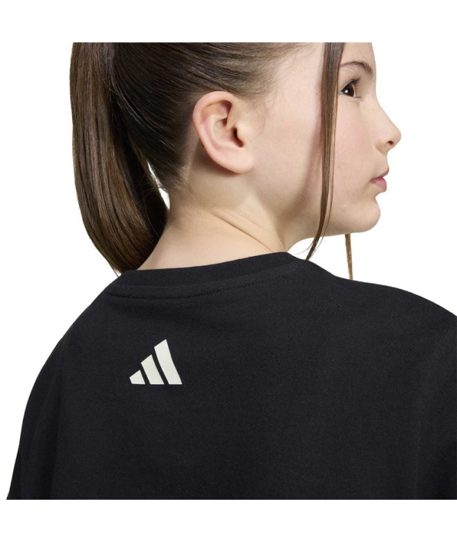 Camiseta preta adidas Jg Stadium