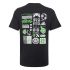 T-shirt noir adidas J Game T 2