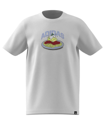 Camiseta branca adidas J Food