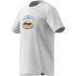 Camiseta adidas J Food T Blanco