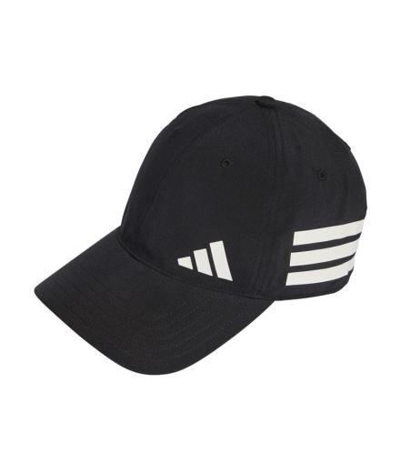 Boné adidas 3-Stripes Fitness Tr Ess Preto/Branco