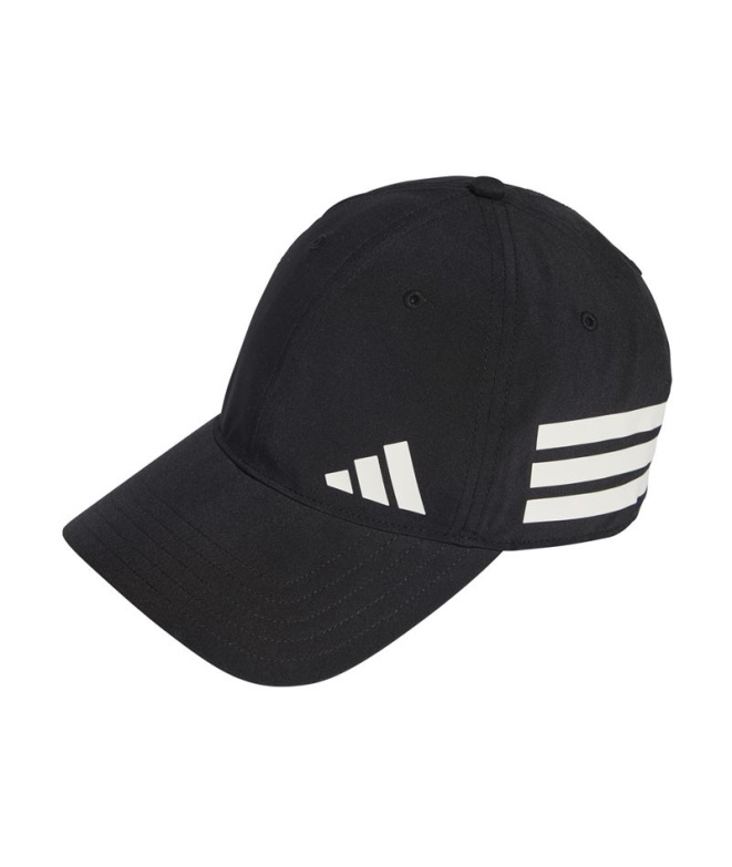 Boné adidas 3-Stripes Fitness Tr Ess Preto/Branco