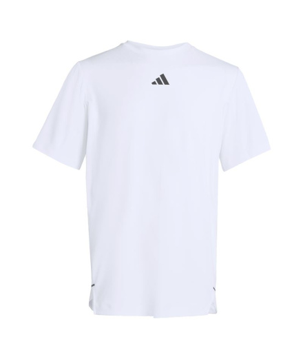 Camiseta adidas D4T Power homem Fitness Branca