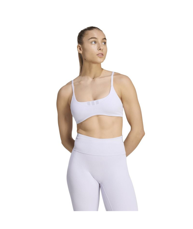 adidas Sutiã esportivo All Me Ls Rib Morcon...