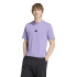 T-shirt Homme adidas Essentials petit logo lilas/noir