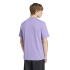 T-shirt Homme adidas Essentials petit logo lilas/noir