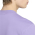 T-shirt Homme adidas Essentials petit logo lilas/noir
