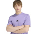 T-shirt Homme adidas Essentials petit logo lilas/noir