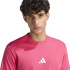 Camiseta adidas Maillot Essentials Small Logo Hombre Rosa/Blanco