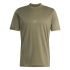 Camiseta Homem adidas ZNE verde-oliva