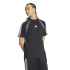Camiseta adidas Seasonal Essentials Colorblock Preta/Cinza