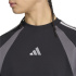Camiseta adidas Seasonal Essentials Colorblock Preta/Cinza