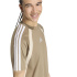 T-shirt adidas Seasonal Essentials Colorblock kaki/blanc