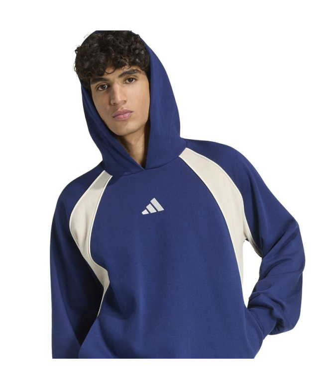 Sudadera adidas Seasonal Essentials Hombre Azul...