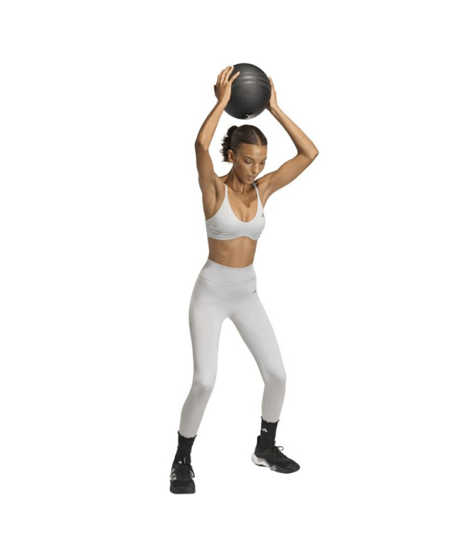 Sutiã esportivo Fitness Mulher adidas Opt Ess S...